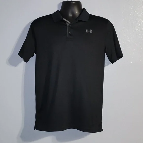 Under Armour youth black and gray XL heat gear shirt